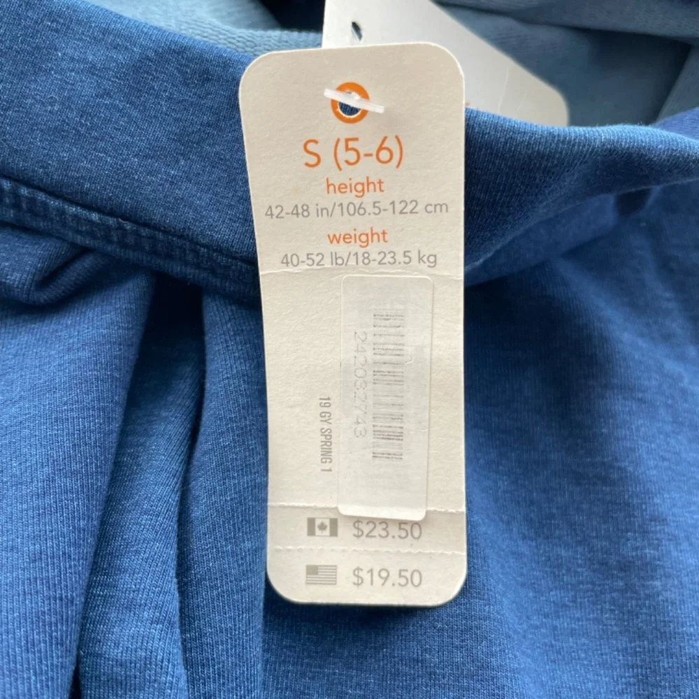 GYMBOREE Size Small (5-6) Pull On Leggings Full Length Blue NEW